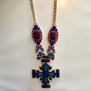 Macy’s Jewel Toned Statement Necklace